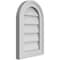 Ekena Millwork Round Top Surface Mount PVC Gable Vent w/ 2"W x 1-1/2"P Brickmould Frame, 12"W x 18"H GVPRT12X1802SN - alternate 2